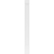 Ekena Millwork Flat Panel PVC Pilaster w/Standard Capital & Base, 10"W x 120"H x 2"P PILP10X120FP01-2 - alternate 2